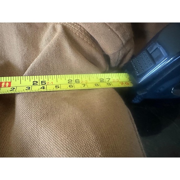 Vintage LL Bean Field Coat Mens XL Tan Canvas Plaid Wool Lined Parka Made in USA - Picture 8 of 16